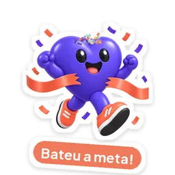 Bateu a meta!