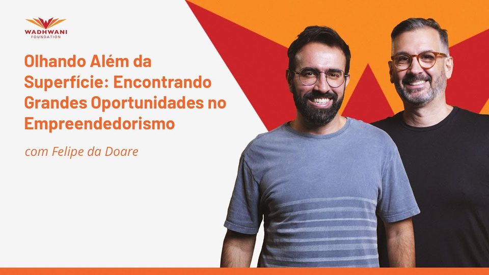 Capa do vídeo WF Talks com Felipe Antunes, da Doare